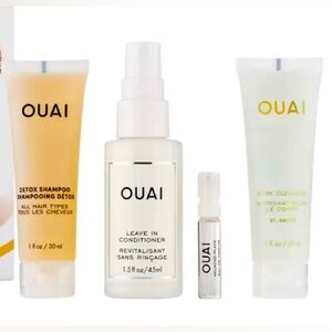 OUAI 4 PIECE TRAVEL SET (BRAND NEW)